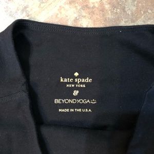Beyond Yoga Kate Spade bow tie capris.